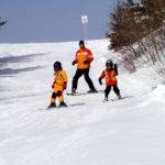 Ski lessons at Bogus Basin Mountain Recreation Area.