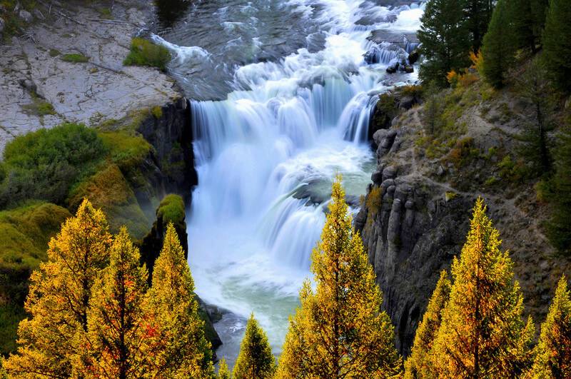 Lower Mesa Falls.