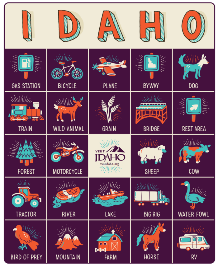 Idaho Bingo.