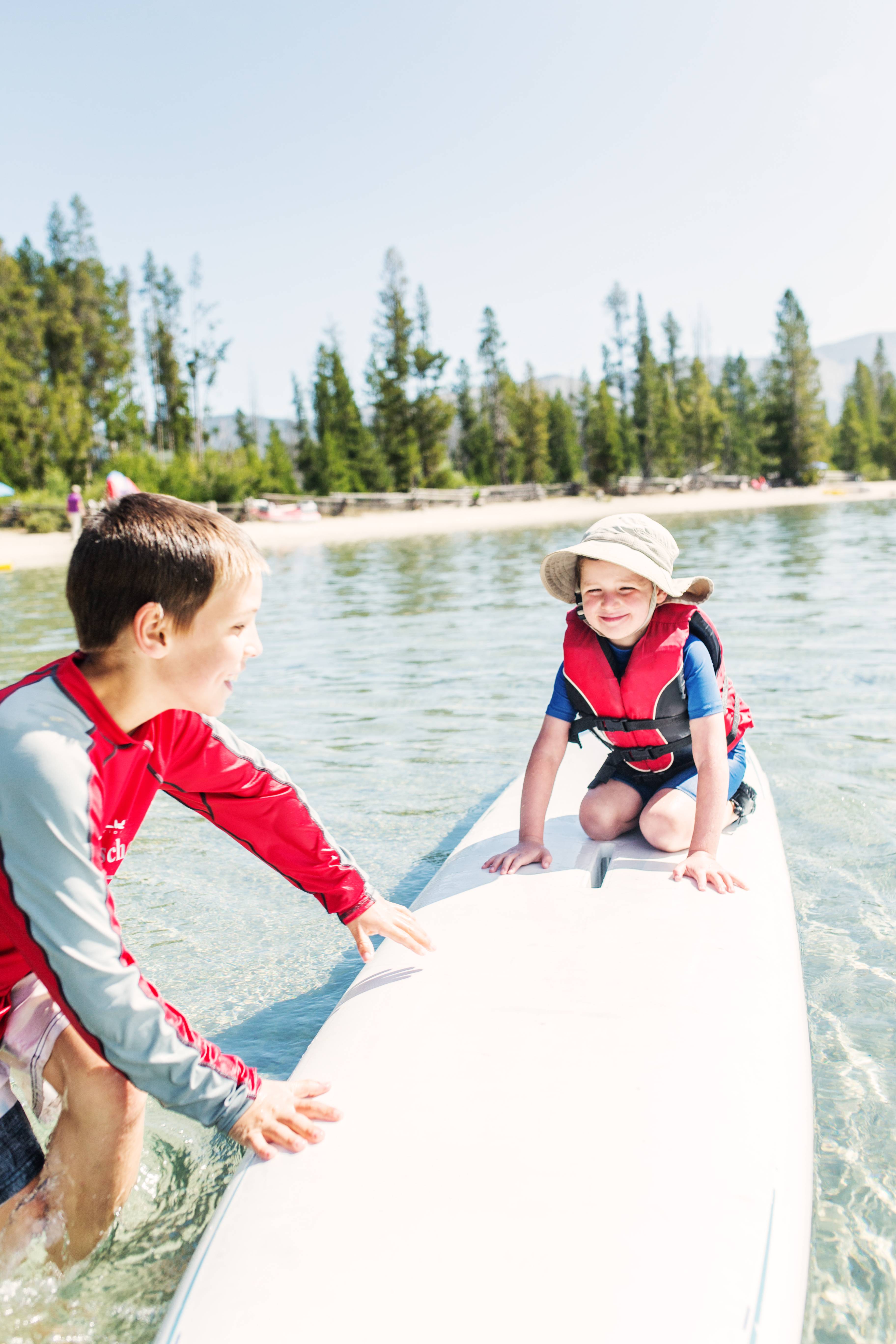 SUPing on Redfish Lake