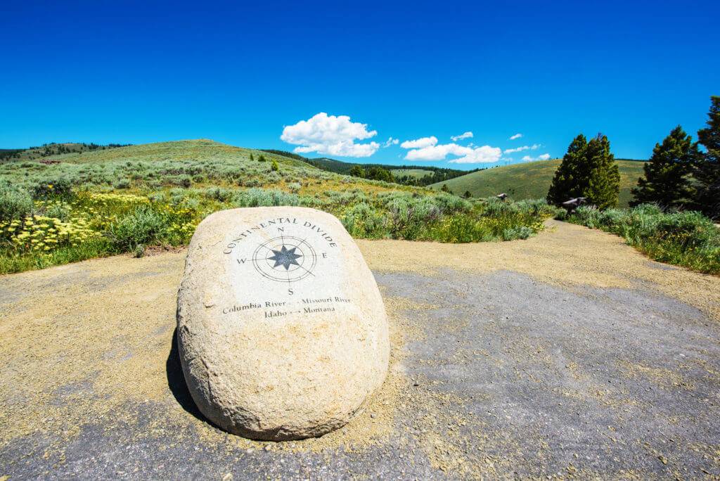 continental divide marker