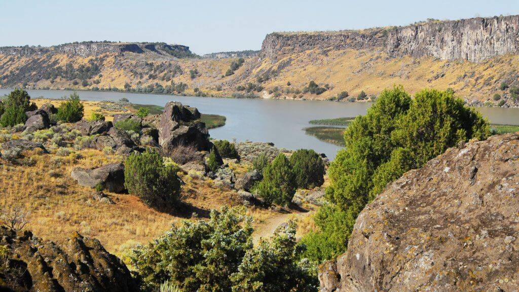 Scenic view of Massacre ROck State Park