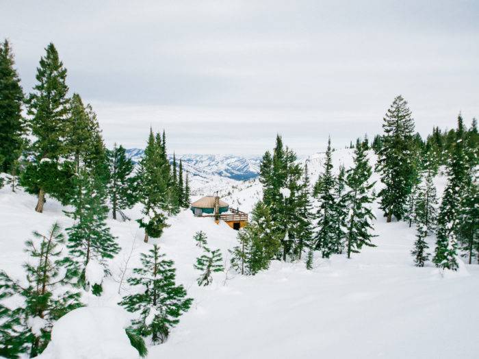 Yurt, Idaho City. Photo Credit: Idaho Tourism
