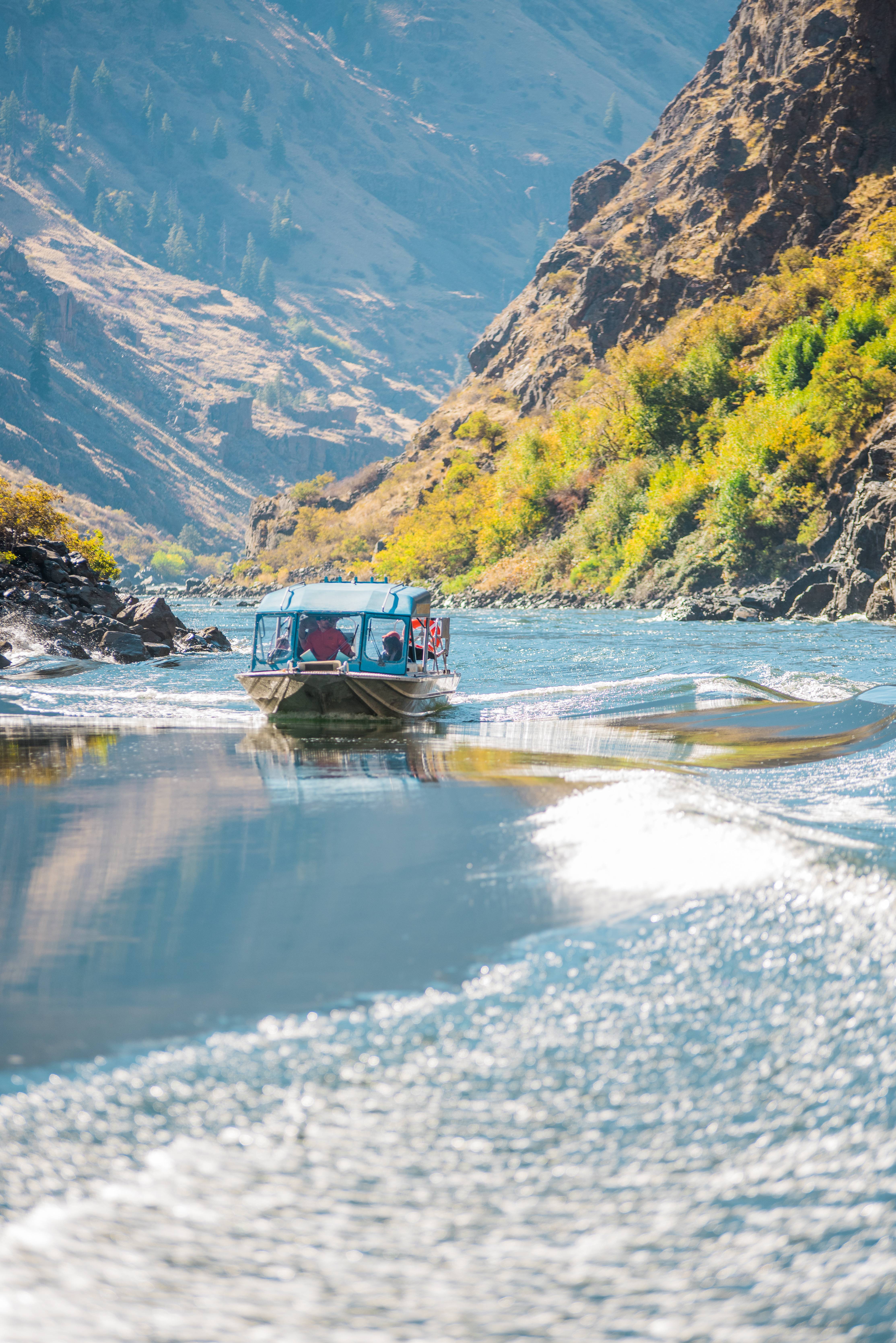 Jetboating in Hells Canyon.