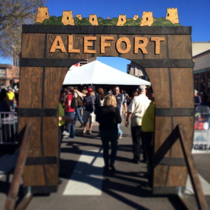 The entryway to Alefort