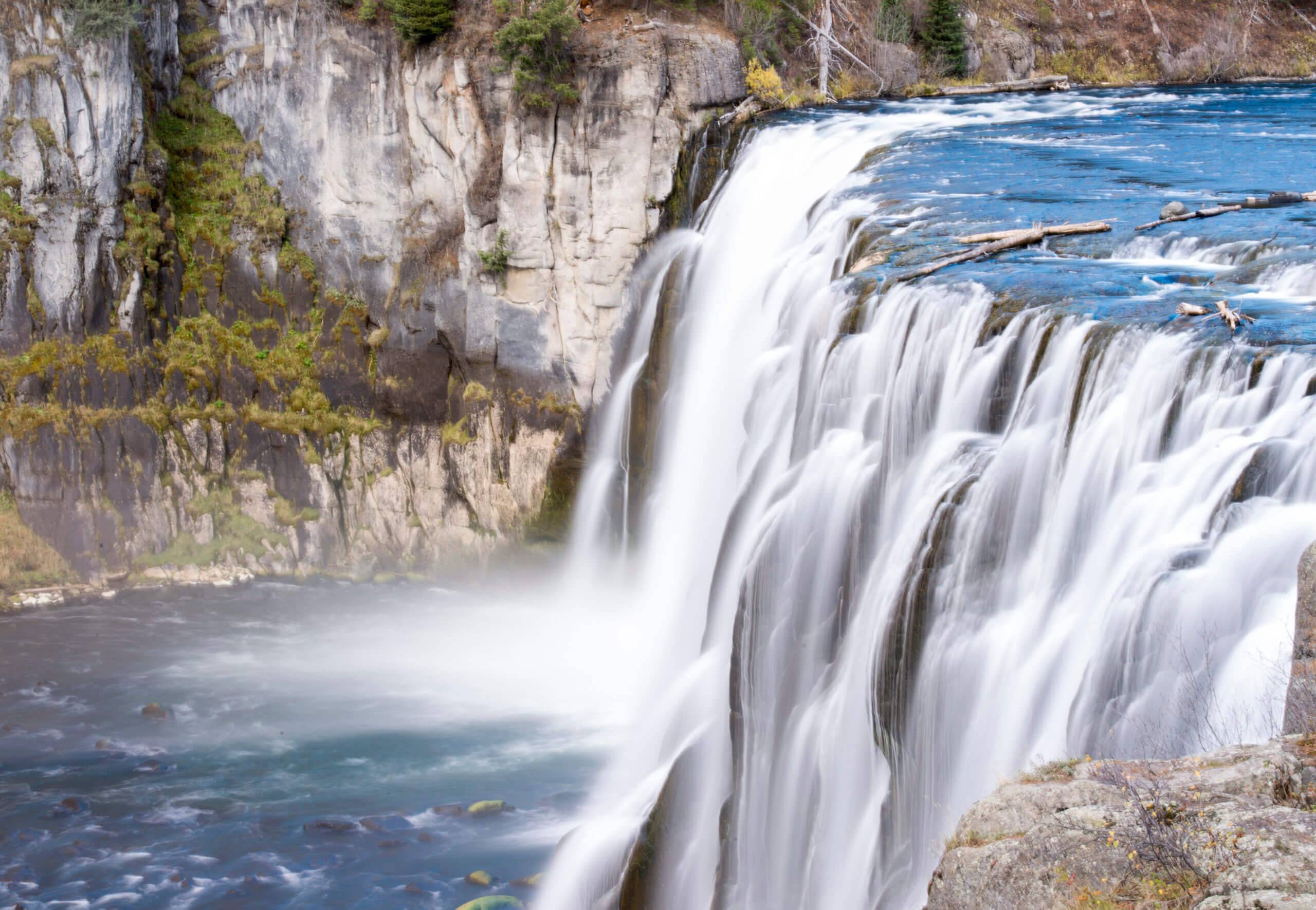 Upper Mesa Falls, Ashton. Photo Credit: Idaho Tourism.