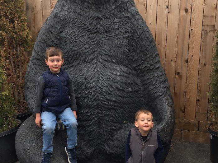 It’s all smiles during adventures at Yellowstone Bear World.