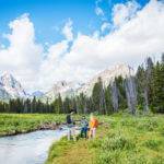 Fly Fishing, Redfish Lake, Stanley. Photo Credit: Idaho Tourism