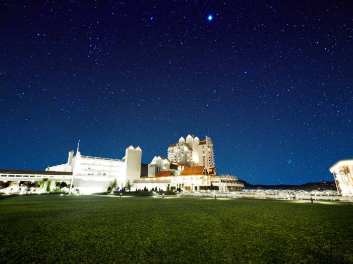 Night Sky, The Coeur d’Alene Resort, Coeur d’Alene. Photo Credit: Idaho Tourism