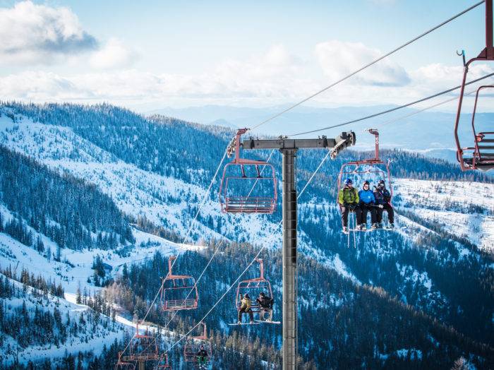 Skiing, Silver Mountain Resort Lodge, Kellogg. Photo Credit: Idaho Tourism