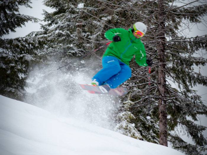 Skiing at Bald Mountain Ski Area. Photo Credit: Ski Idaho