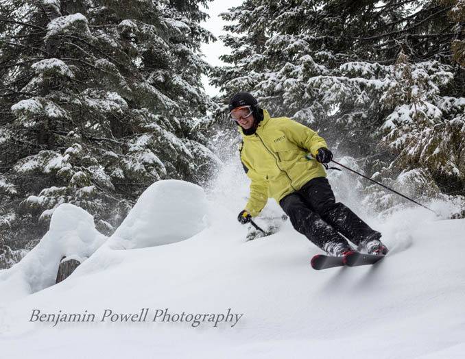 Skiing at Bald Mountain Ski Area. Photo Credit: Ski Idaho
