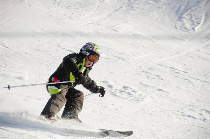 Skiing at Bogus Basin Mountain Recreation Area. Photo Credit: Ski Idaho
