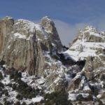 Exploring City of the Rocks in the winter. Photo Credit: Visit South Idaho