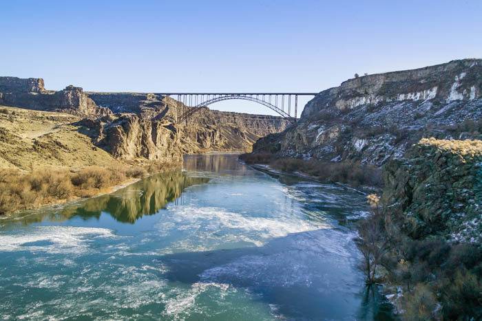 Perrine Bridge, Twin Falls. Photo Credit: Blip Printers
