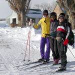 Exploring City of the Rocks in the winter. Photo Credit: Visit South Idaho