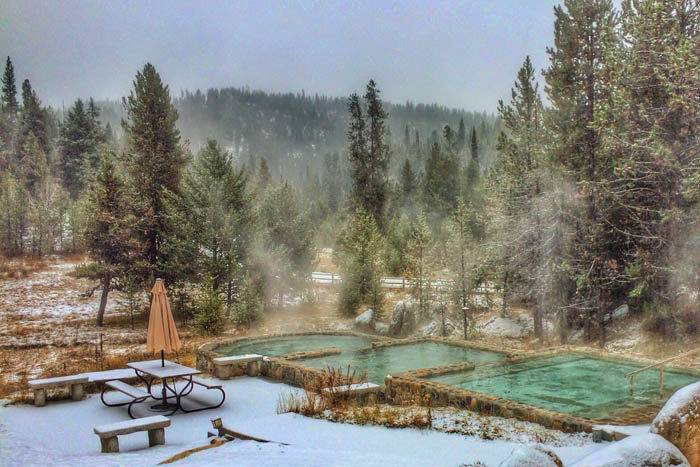 Gold Fork Hot Springs. Photo Credit: McCall Area Chamber of Commerce and Visitors Bureau