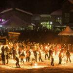Village celebration at Grand Targhee Ski Resort. Photo Credit: Ski Idaho