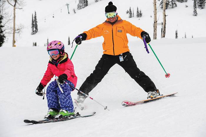 Skiing at Grand Targhee Ski Resort. Photo Credit: Ski Idaho