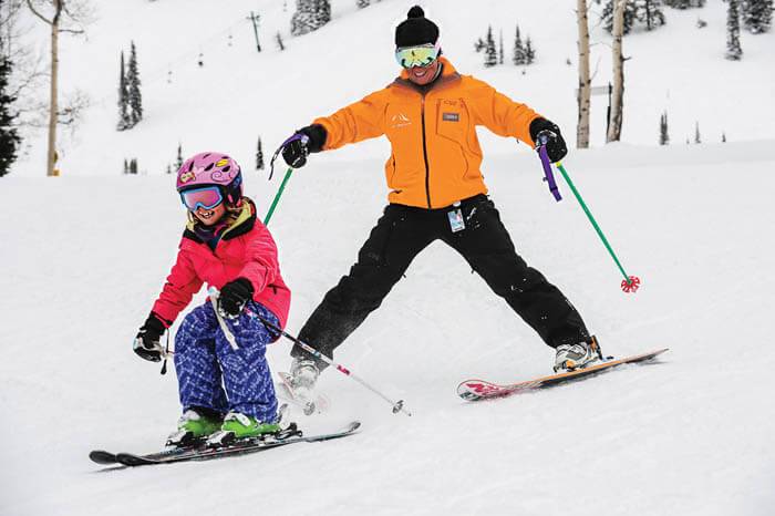 Skiing at Grand Targhee Ski Resort. Photo Credit: Ski Idaho