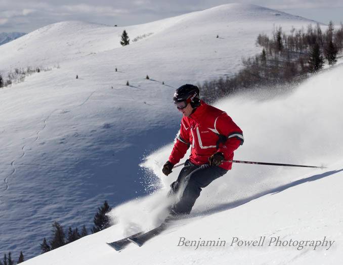 Skiing at Soldier Mountain Ski Area. Photo Credit: Ski Idaho