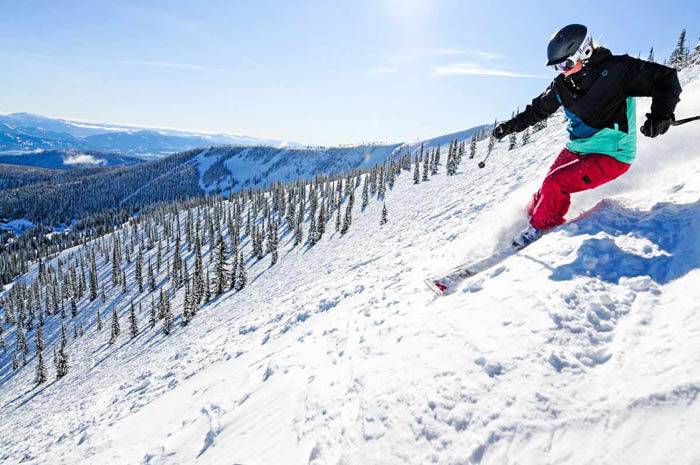 Skiing, Schweitzer Mountain Resort. Photo Credit: Ski Idaho