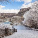 Shoshone Falls in the Winter. Photo Credit: Blip Printers