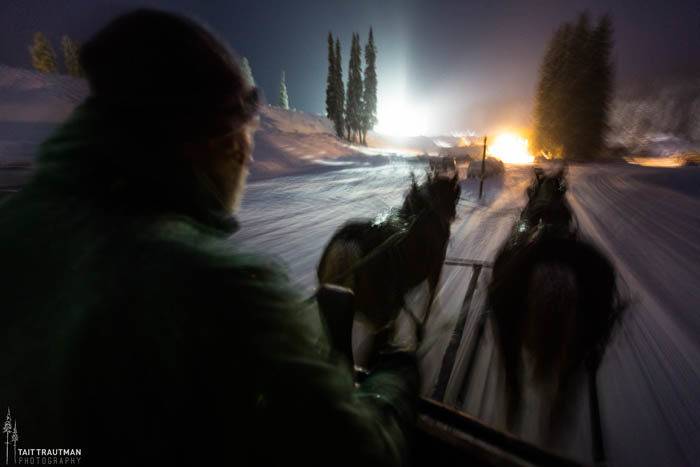 Sleigh Rides, Grand Targhee Ski Resort. Photo Credit: Ski Idaho