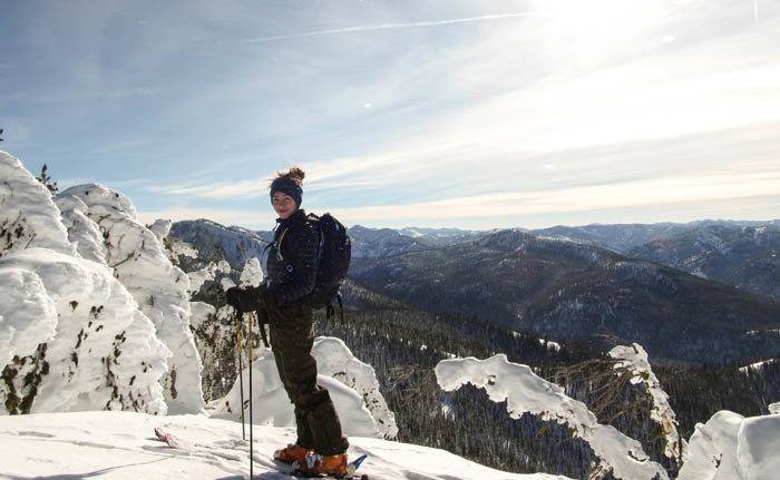Skiing in Central Idaho. #ForTheWinter Submission: Andrew Keenan