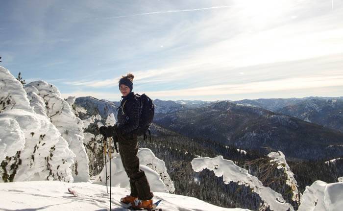 Skiing in Central Idaho. #ForTheWinter Submission: Andrew Keenan