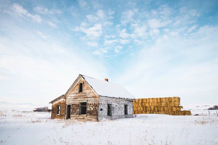 Barn, Chesterfield. Photo Credit: Idaho Tourism