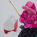 Ice Fishing on Cascade Reservoir. Photo Credit: Idaho Tourism