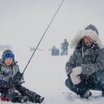 Ice Fishing on Cascade Reservoir. Photo Credit: Idaho Tourism