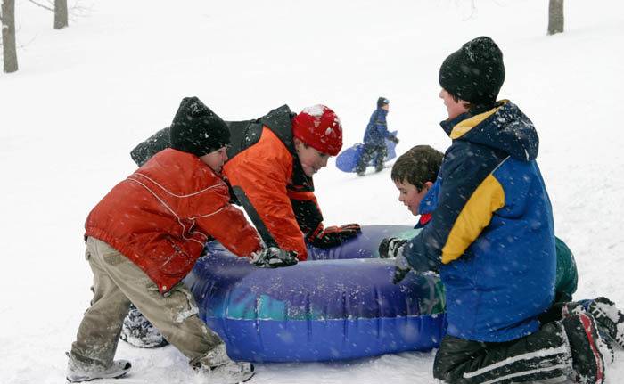 Tubing, Cottonwood Butte Ski Area. Photo Credit: Cottonwood Butte Ski Area