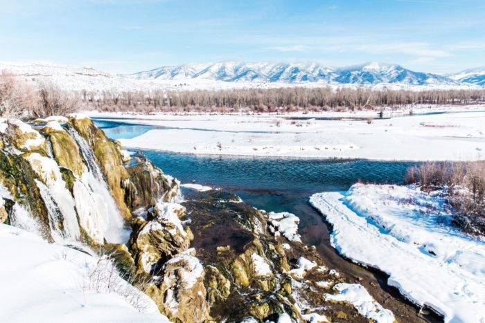Fall Creek Falls, Swan Valley. Photo Credit: Idaho Tourism