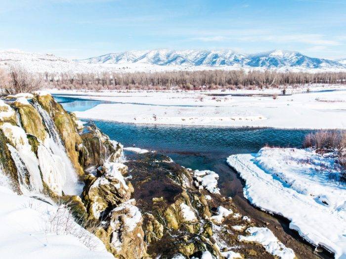 Fall Creek Falls, Swan Valley. Photo Credit: Idaho Tourism