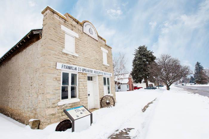 Franklin Co-Operative Mercantile Institution, Franklin. Photo Credit: Idaho Tourism