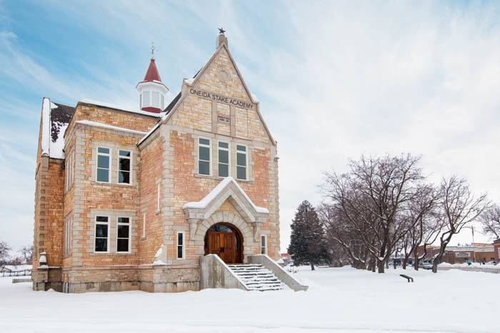 Oneida Stake Academy, Preston. Photo Credit: Idaho Tourism