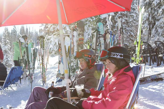 Relaxing at Tamarack Resort. Photo Credit: Tamarack Resort