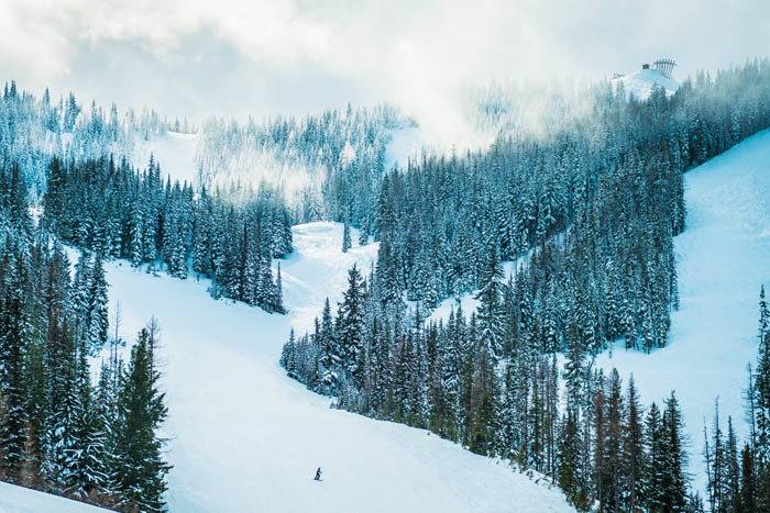 Skiing, Silver Mountain Resort, Kellogg. Photo Credit: Idaho Tourism