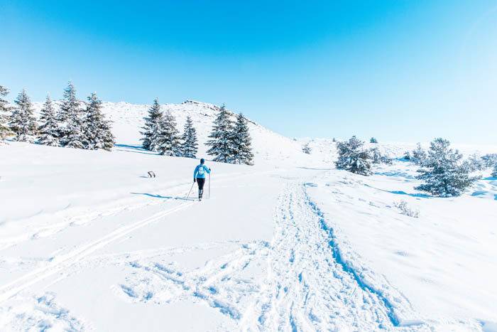 Snowshoeing, Craters Of The Moon. Photo Credit: Idaho Tourism