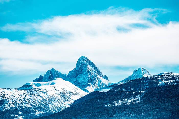 Tetons, Victor. Photo Credit: Idaho Tourism