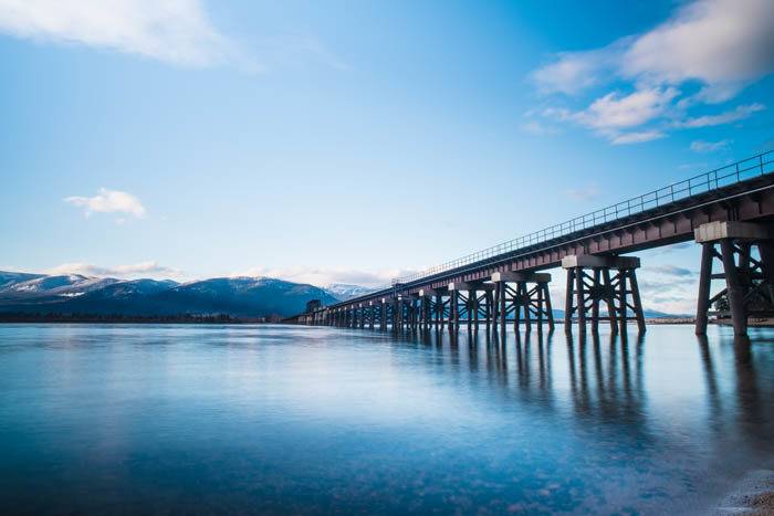 Train Bridge, Sandpoint. Photo Credit: Idaho Tourism