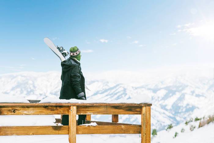 Snowboarding in Southwest Idaho. Photo Credit: Idaho Tourism