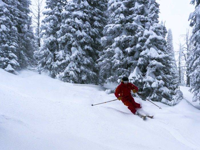 Pick your perfect line at Brundage Mountain Resort.