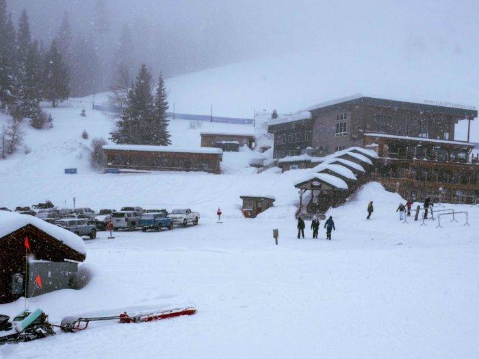 Great snow and small lines at Brundage Mountain Resort.