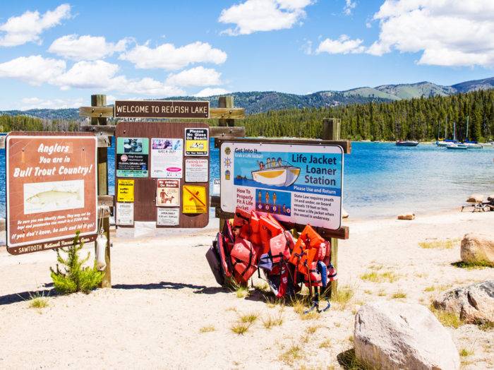 Redfish Lake, Stanley. Photo Credit: Idaho Tourism.
