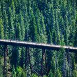 Bike Ride, Route of the Hiawatha, Near Wallace. Photo Credit: Idaho Tourism