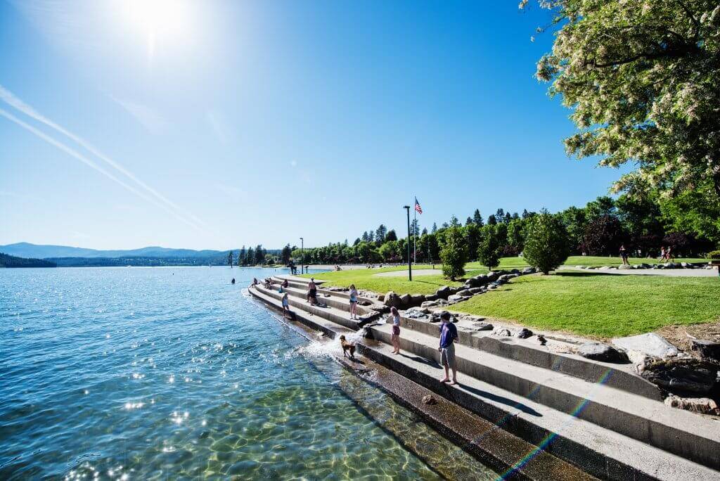 people at City Park and Beach