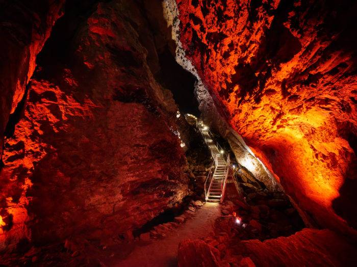 Minnetonka Cave, St. Charles. Photo Credit: Idaho Tourism